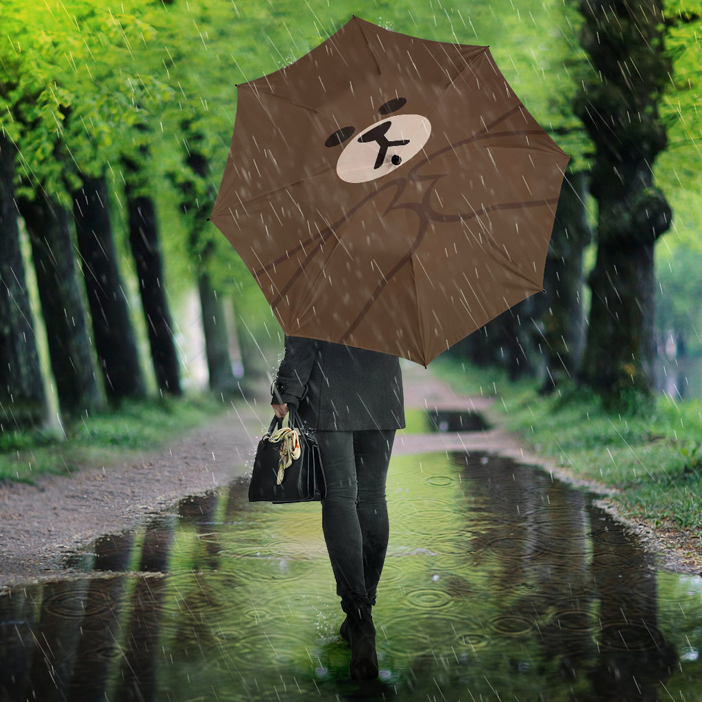 Korean Brown Bear Umbrella
