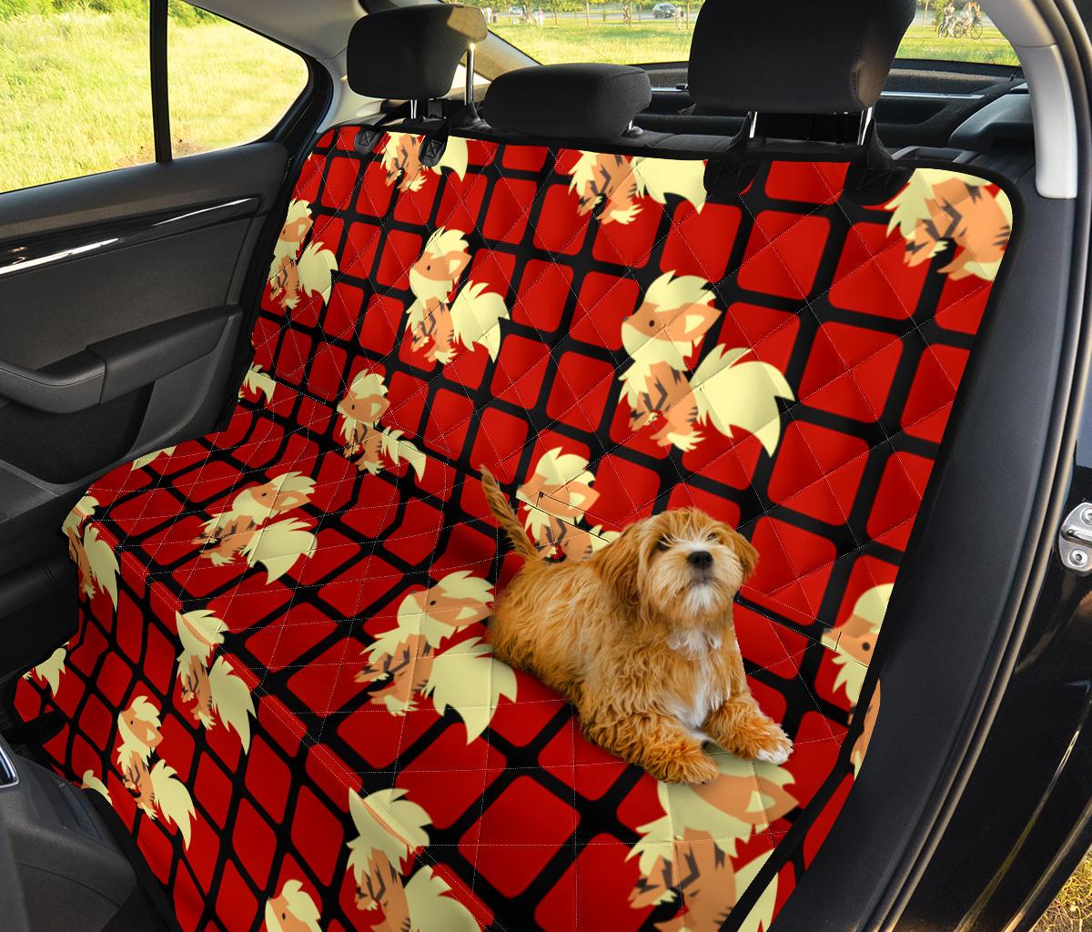 Pokemon Arcanine Car Dog Back Seat Cover