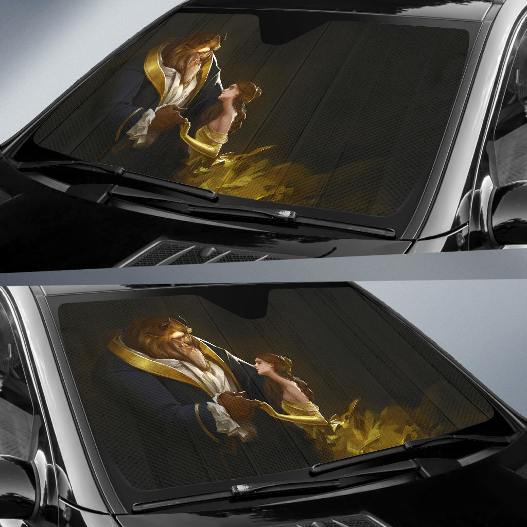 Beauty And The Beast Car Sun Shades Amazing Best Gift Ideas 2022