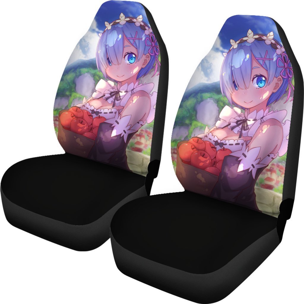 Cute Rem Re Zero Anime Best Anime 2022 Seat Covers