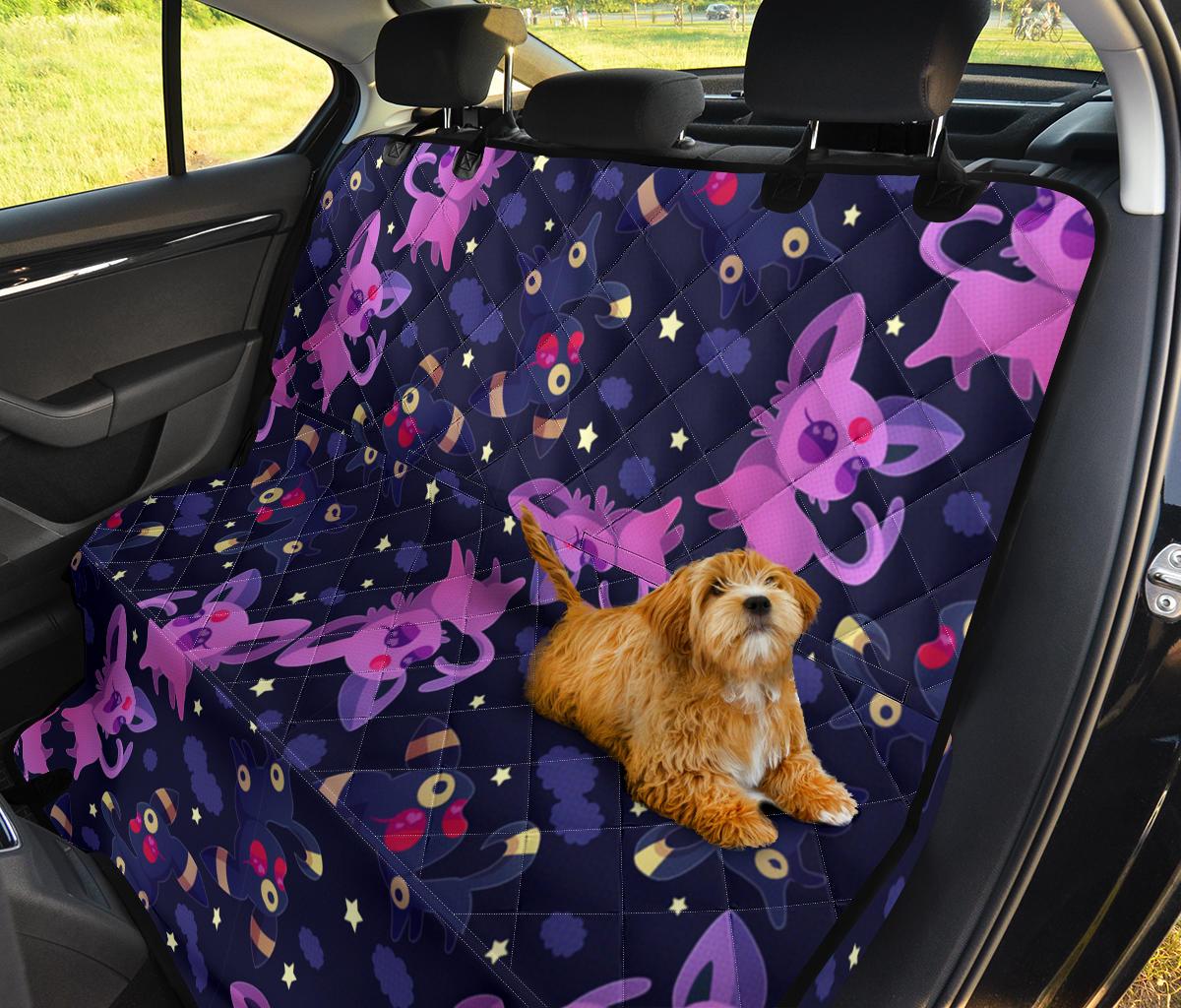 Umbreon And Espeon Car Dog Back Seat Cover
