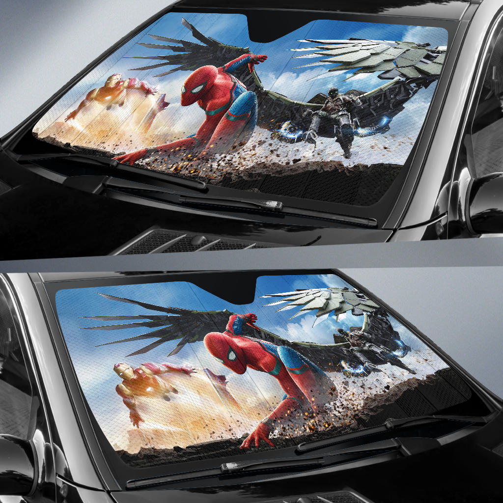 Spiderman Homecoming Car Sun Shades Amazing Best Gift Ideas 2021