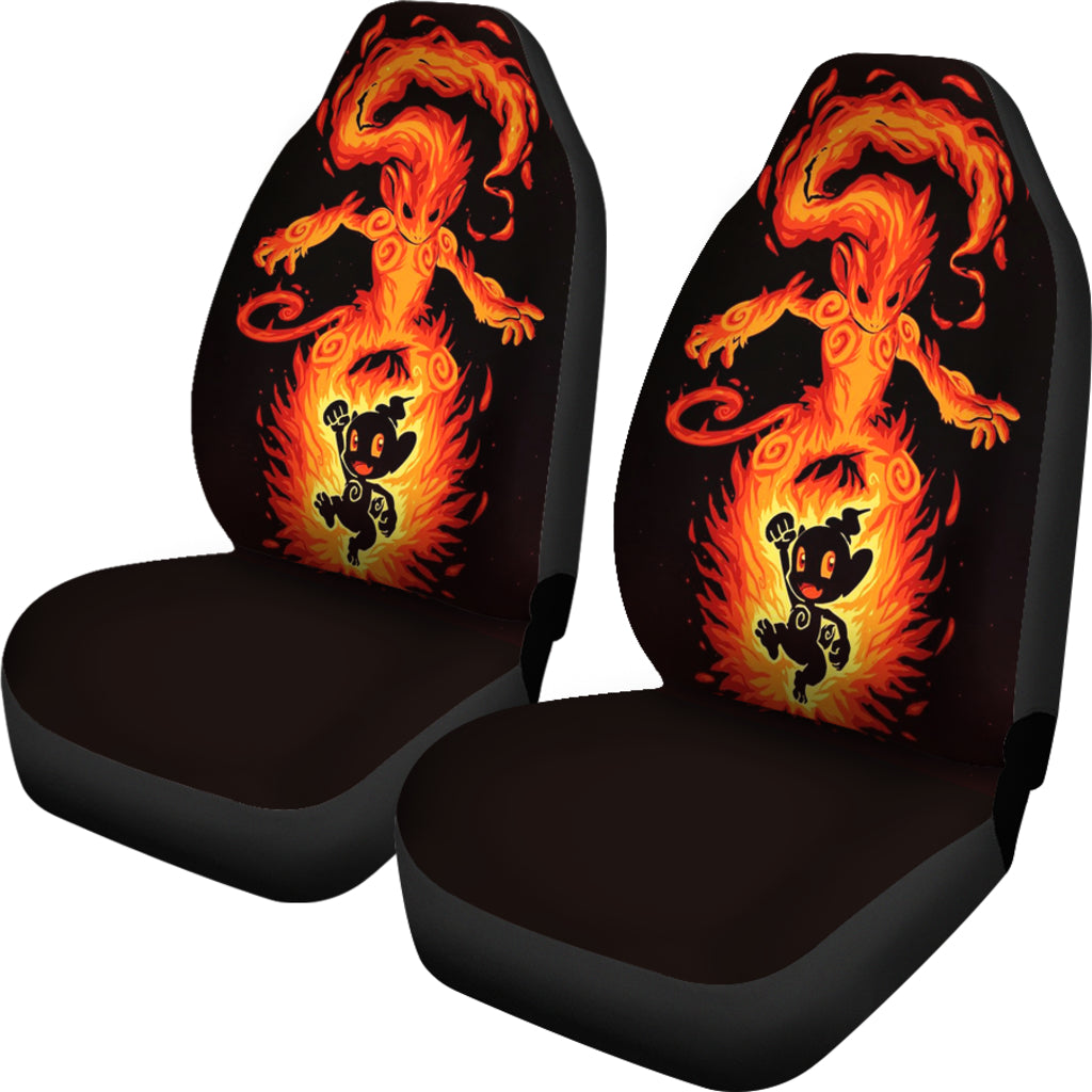 Chimchar And Infernape Seat Cover