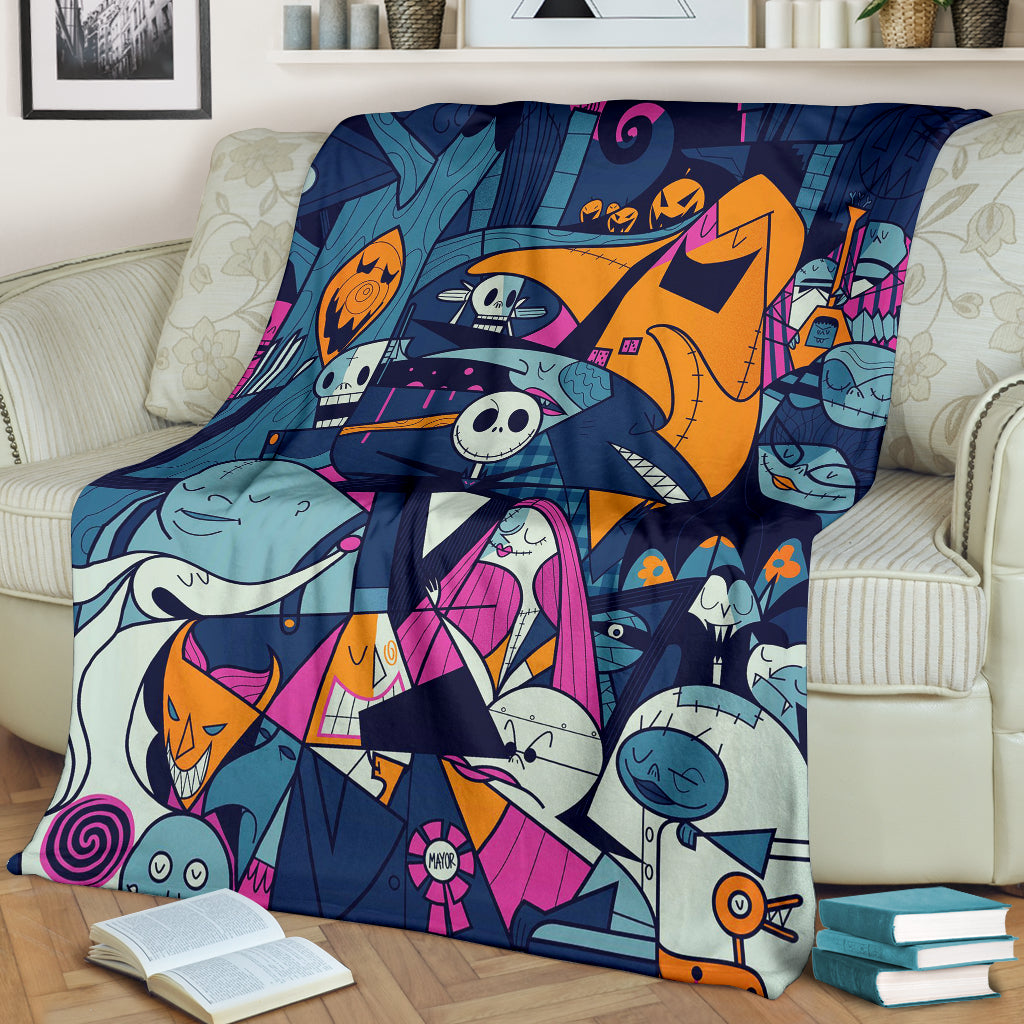 Nightmare Before Christmas Premium Blanket