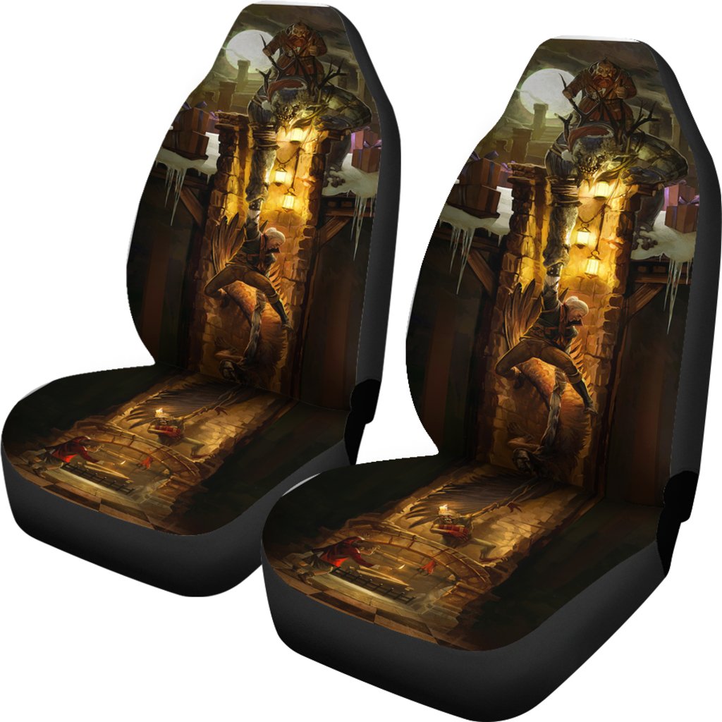 The Witcher Christmas Car Seat Covers Amazing Best Gift Idea