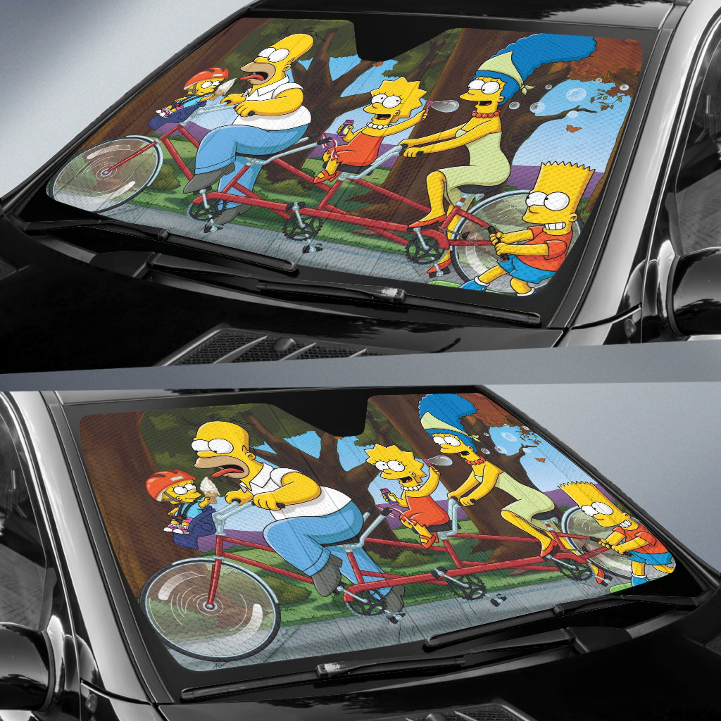 The Simpson Funny Auto Sun Shades Amazing Best Gift Ideas 2022