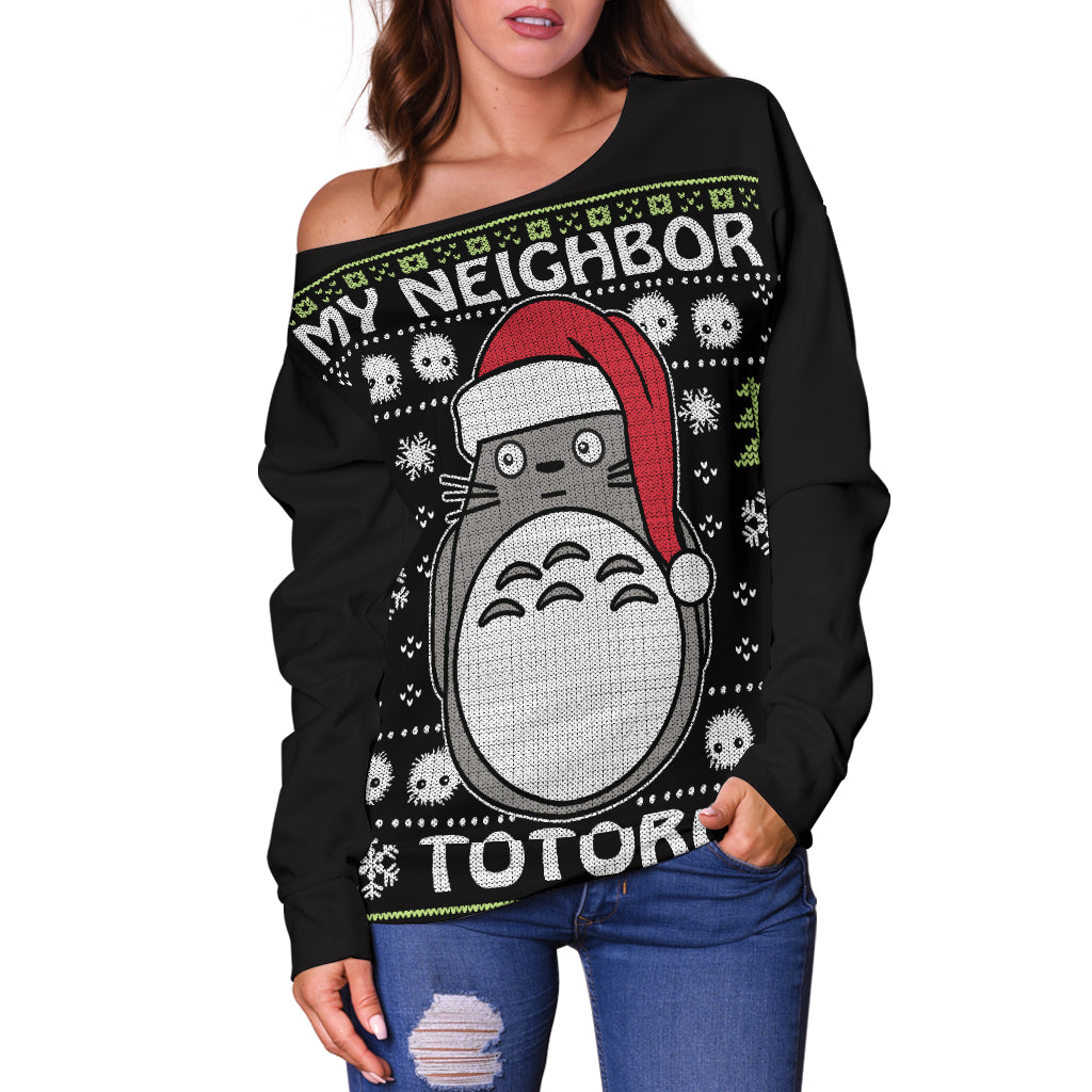 Totoro Ghibli Shoulder Sweater