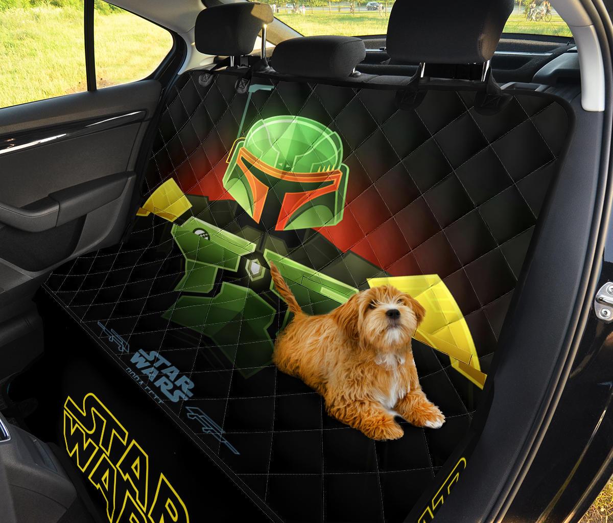 Boba Fett Star Wars Car Dog Back Seat Cover