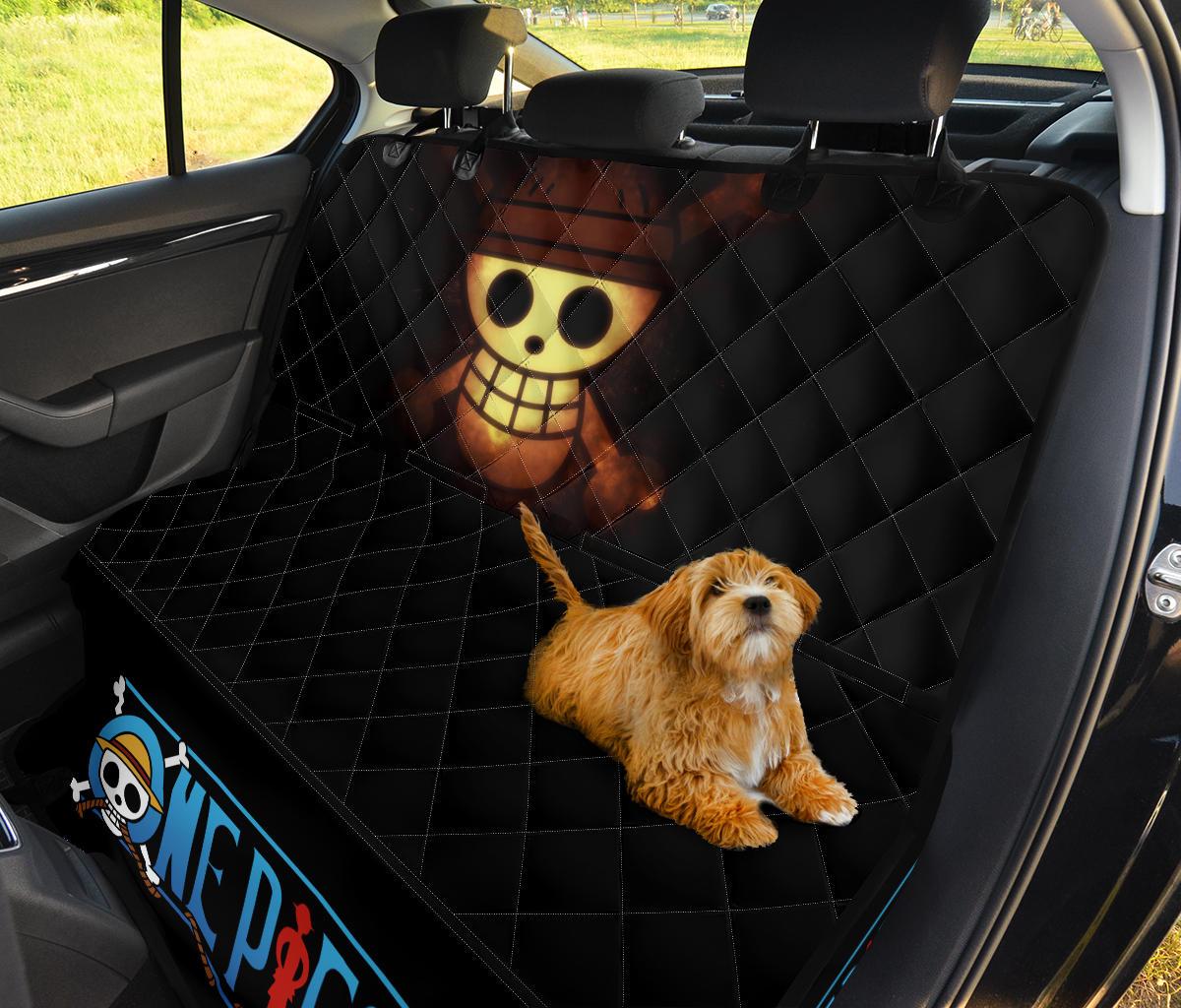 One Piece Logo Anime Car Dog Back Seat Cover