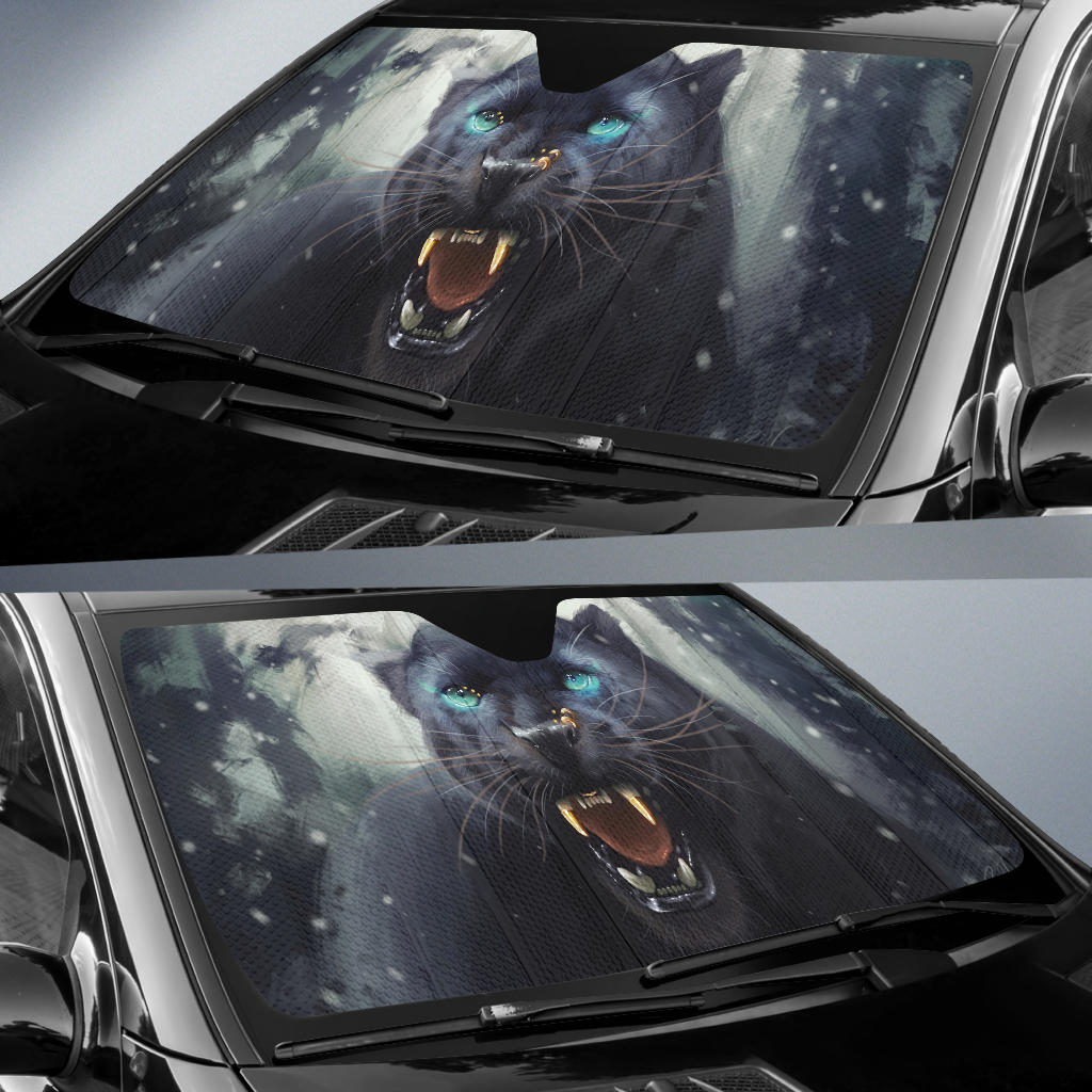 Black Panther Auto Sun Shades Amazing Best Gift Ideas 2022