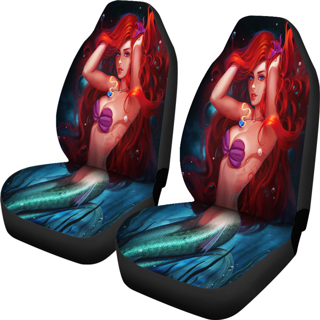 Mermaid 4 Car Seat Covers Amazing Best Gift Idea