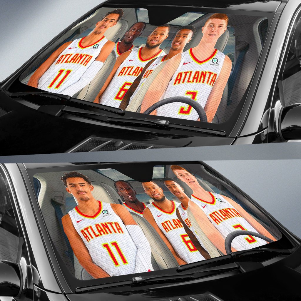 Atlanta Hawks Team Auto Sun Shades Amazing Best Gift Ideas 2022