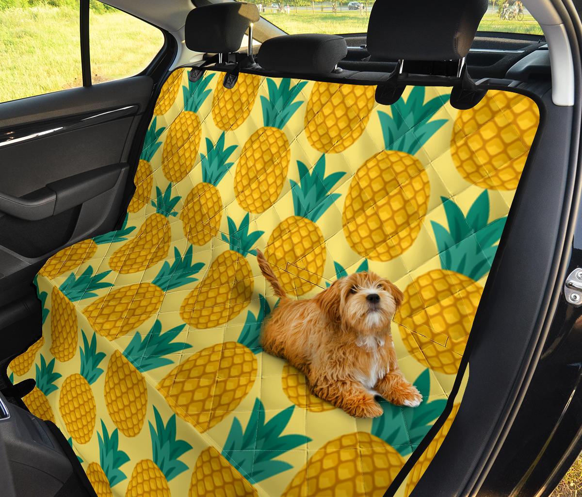 Pinapple Car Dog Back Seat Cover