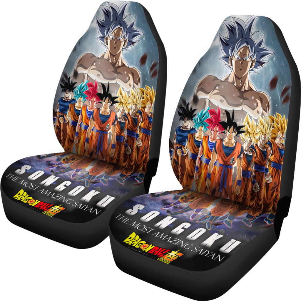 Son Goku 2022 Car Seat Covers Amazing Best Gift Idea