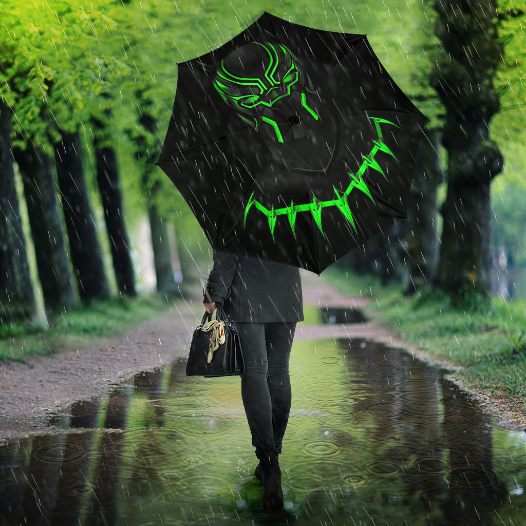 Black Panther Neon Umbrella