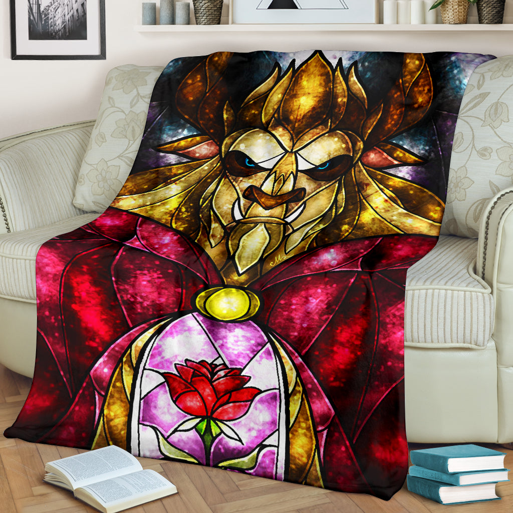 Beauty And The Beast Premium Blanket 2