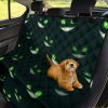 Cat Creepy Green Eyes Car Dog Back Seat Cover