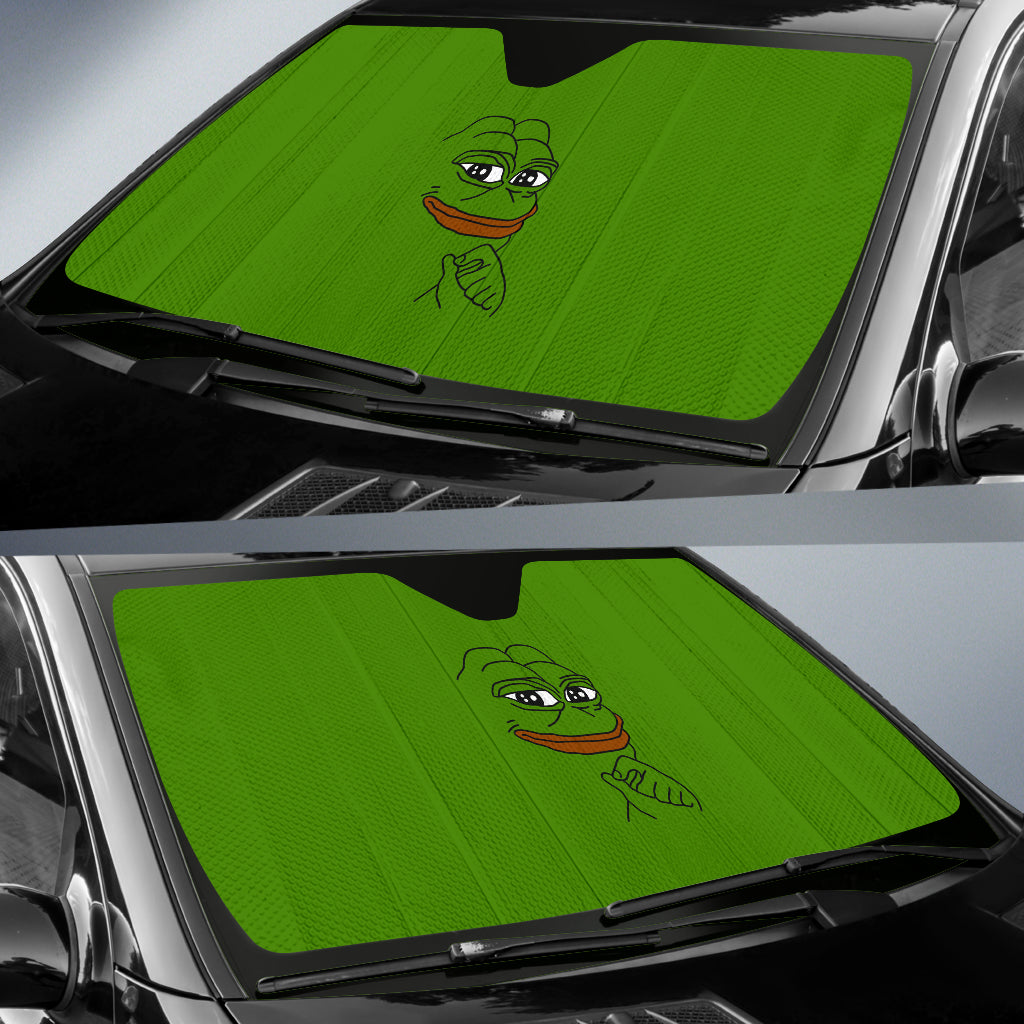 Pepe Meme Funny Sun Shade
