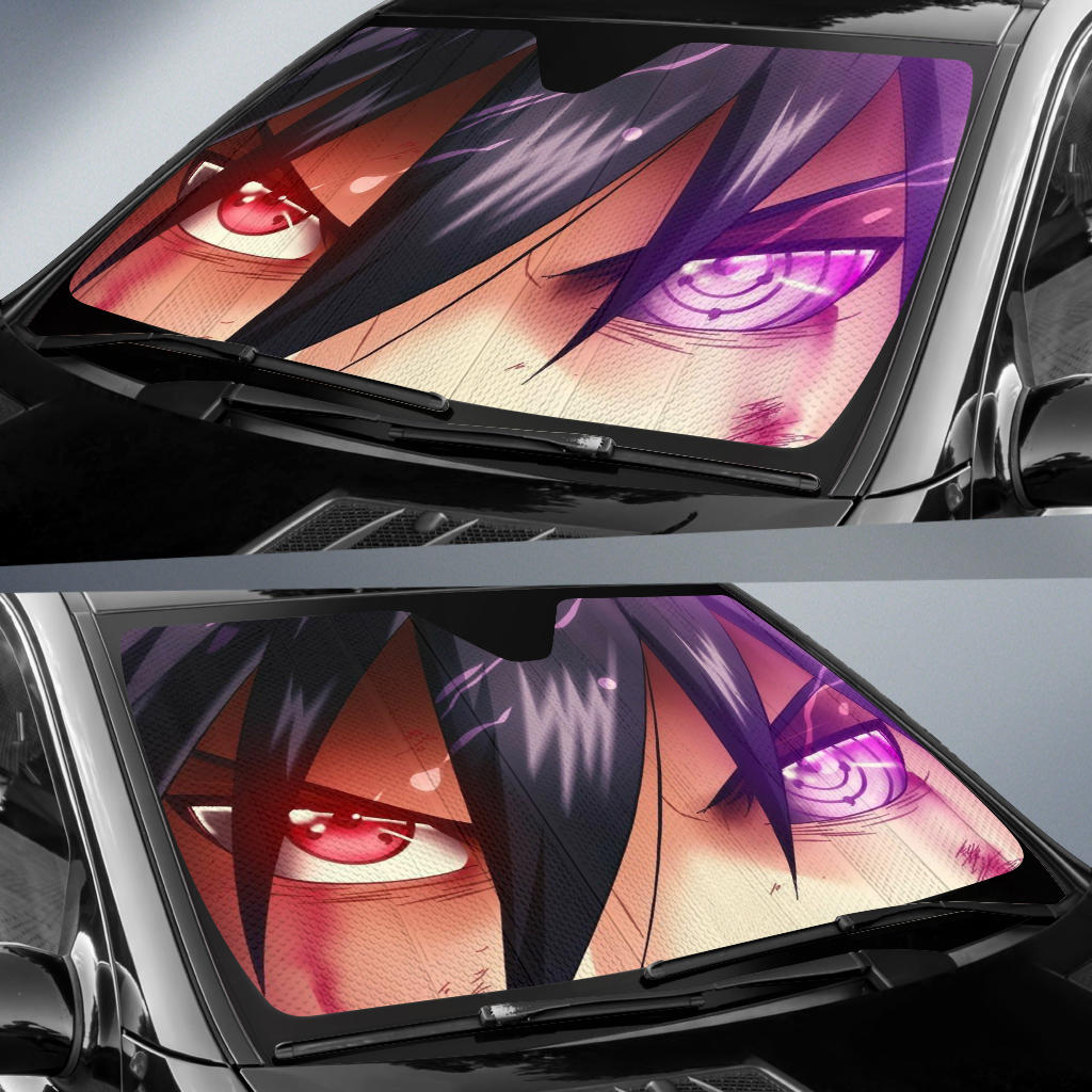 Sasuke Eyes Car Sun Shades Amazing Best Gift Ideas 2021