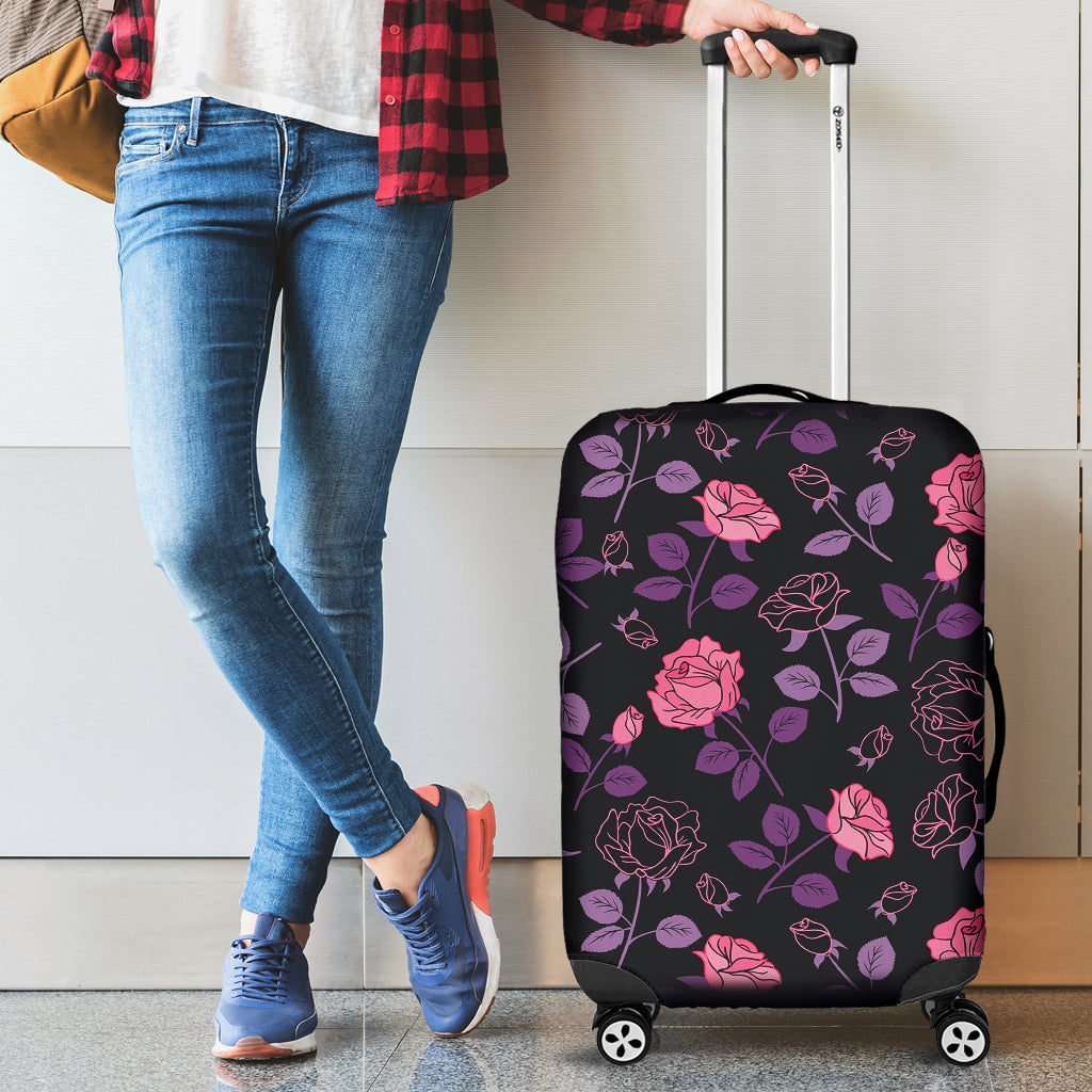 Rose Luggage Covers