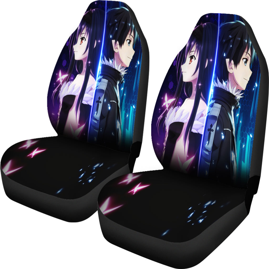 Accel World Vs Sword Art Online Car Seat Covers Amazing Best Gift Idea
