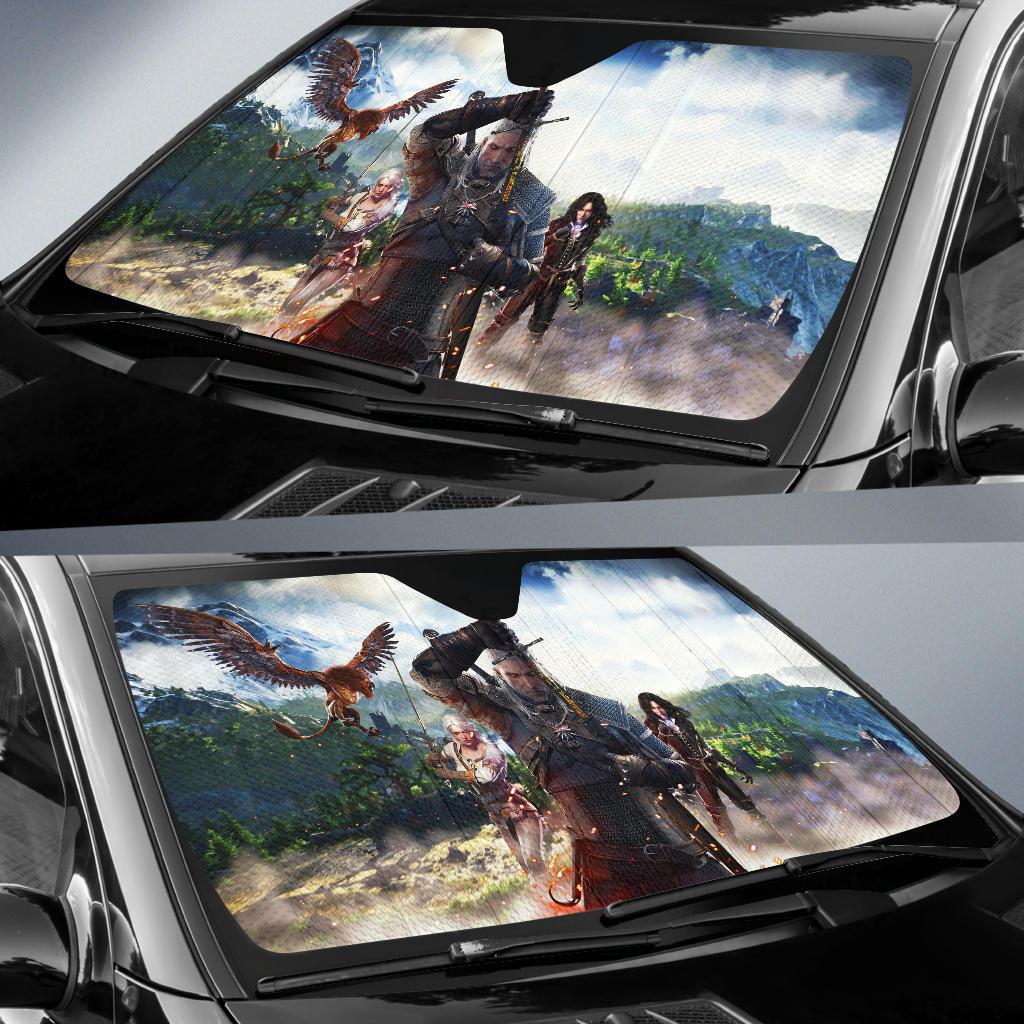 The Witcher Movie 9 Auto Sun Shades