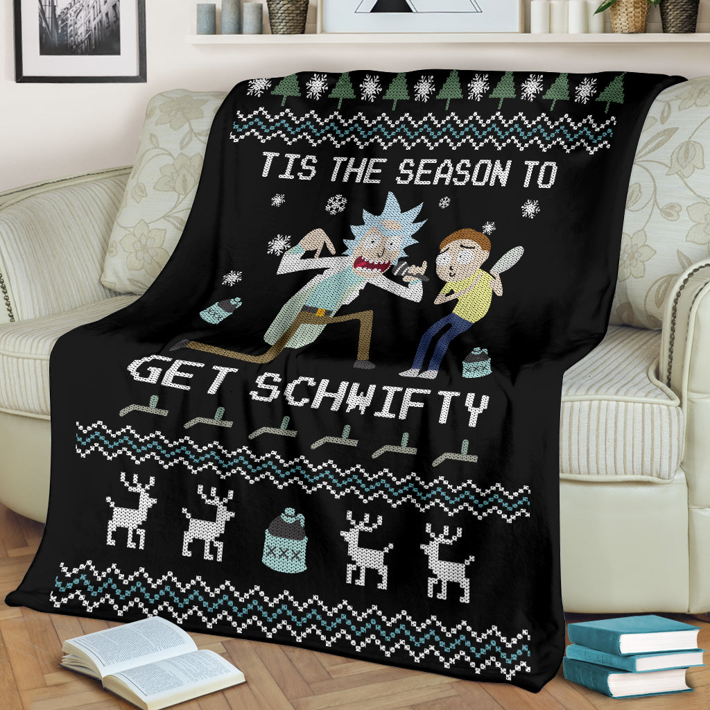 Rick And Morty Premium Blanket 3