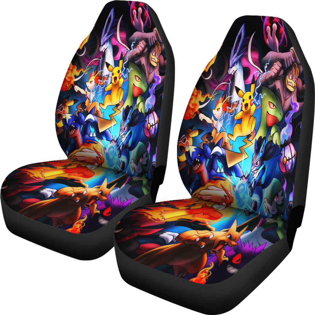 Pokemon 2022 Car Seat Covers Amazing Best Gift Idea