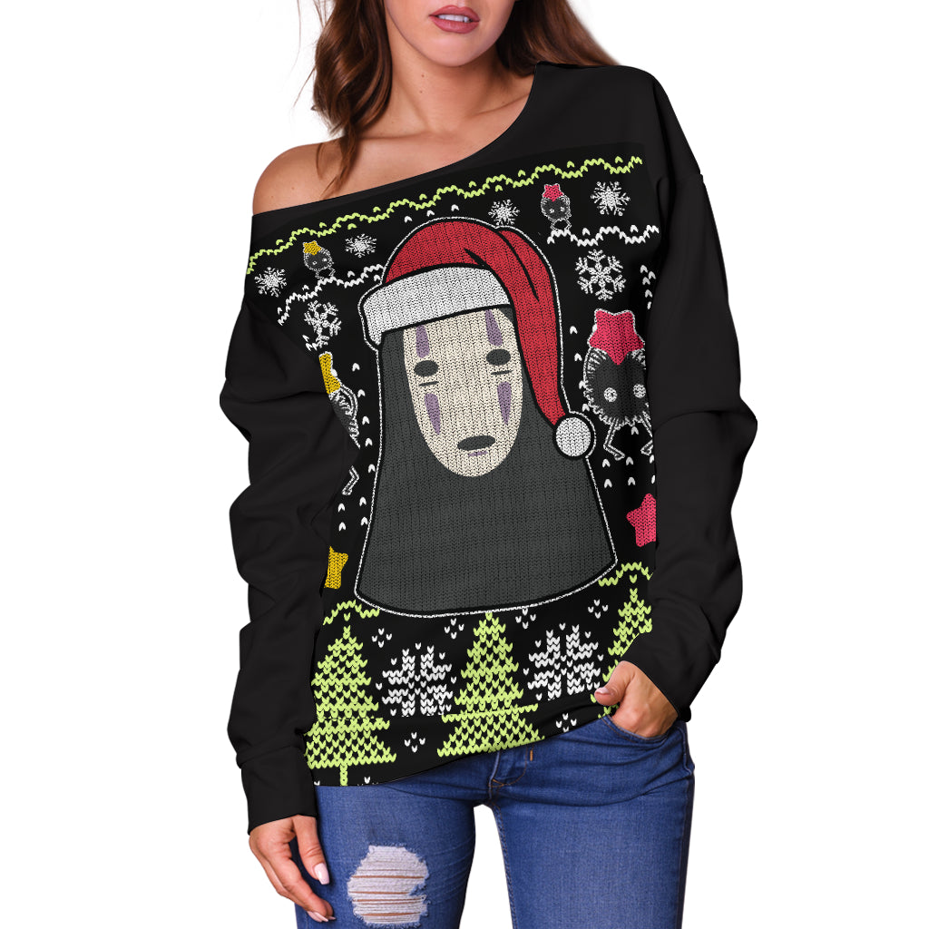 Noface Ghibli Shoulder Sweater