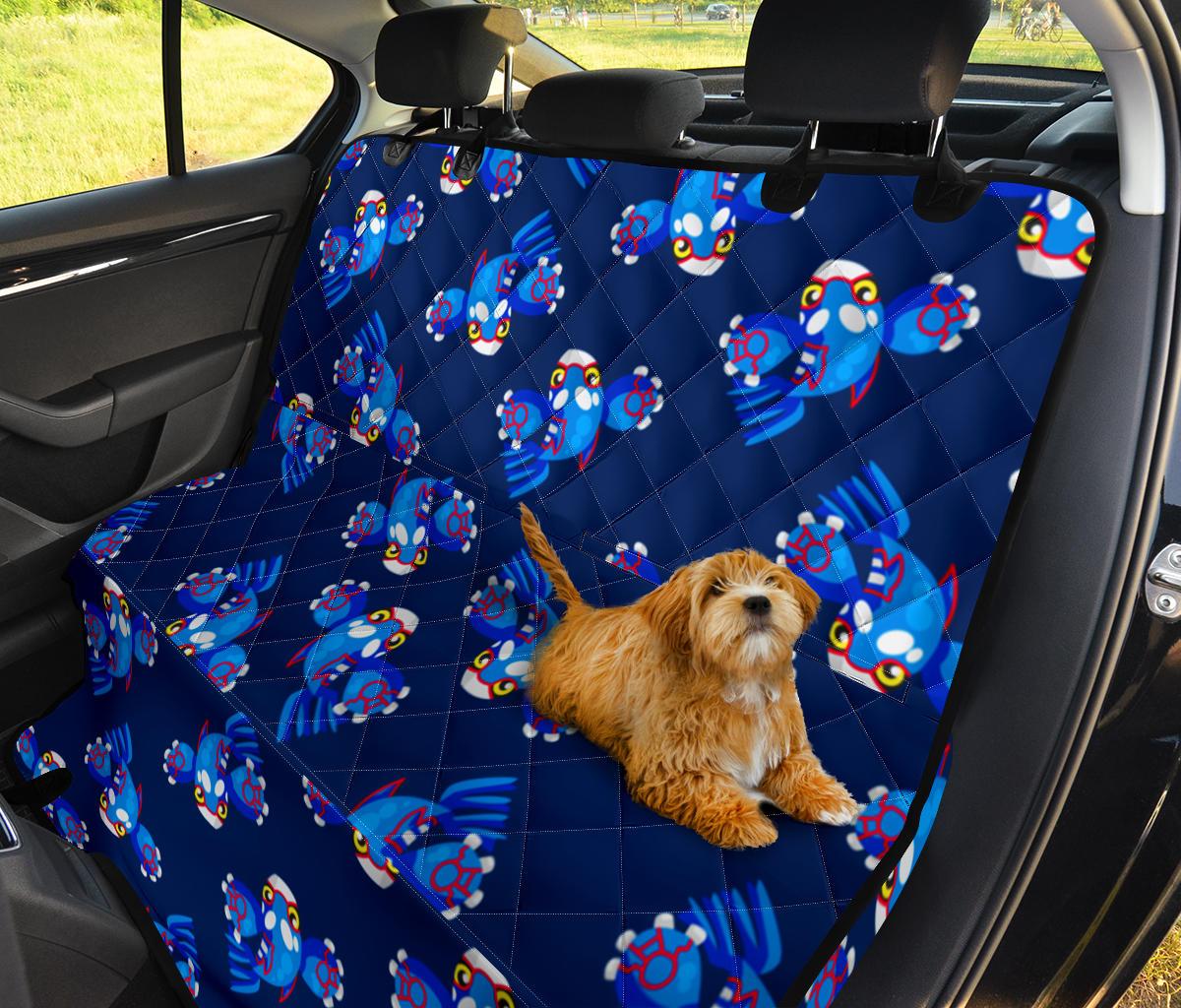 Kyogre Pokemon Car Dog Back Seat Cover