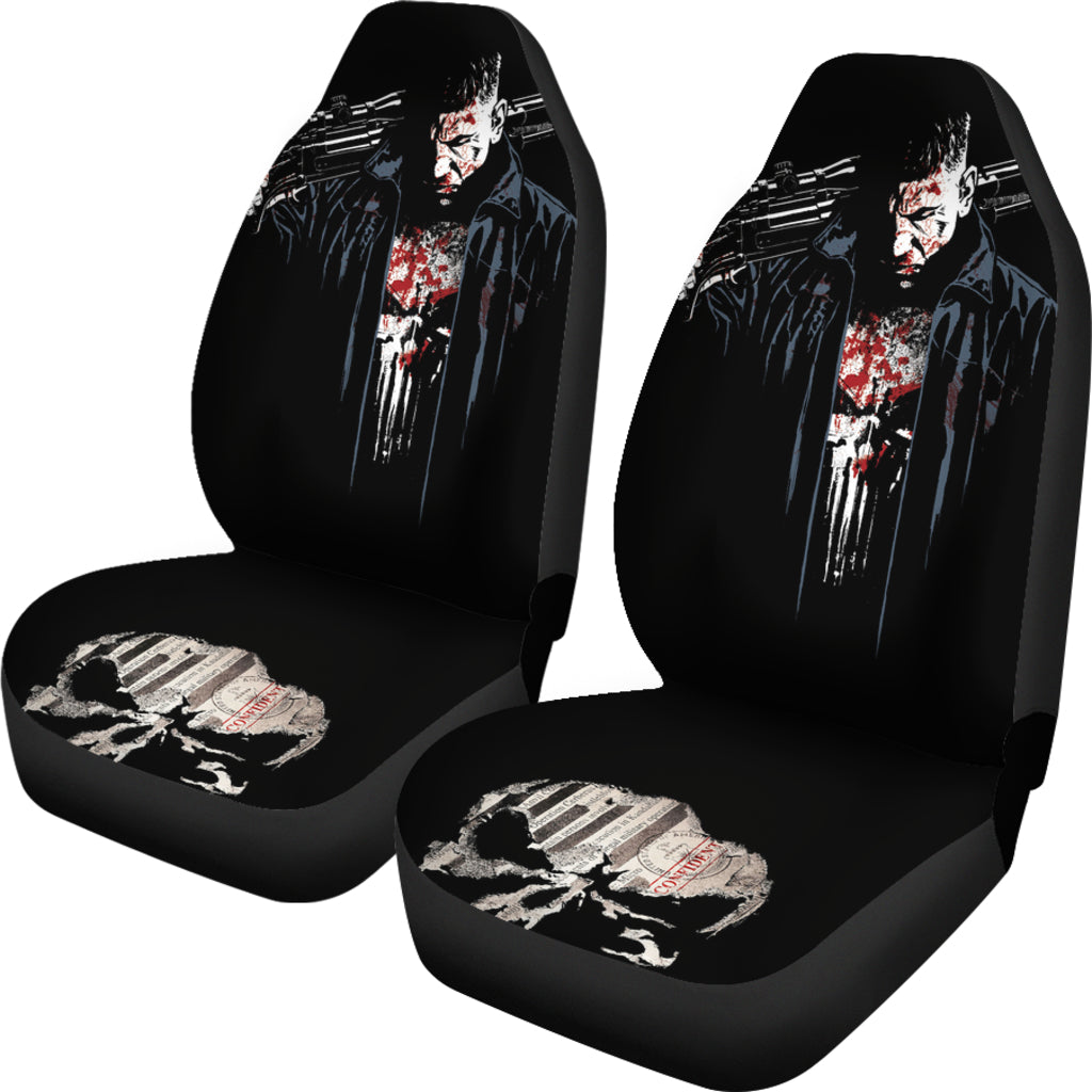 Punisher The Soldier Seat Cover