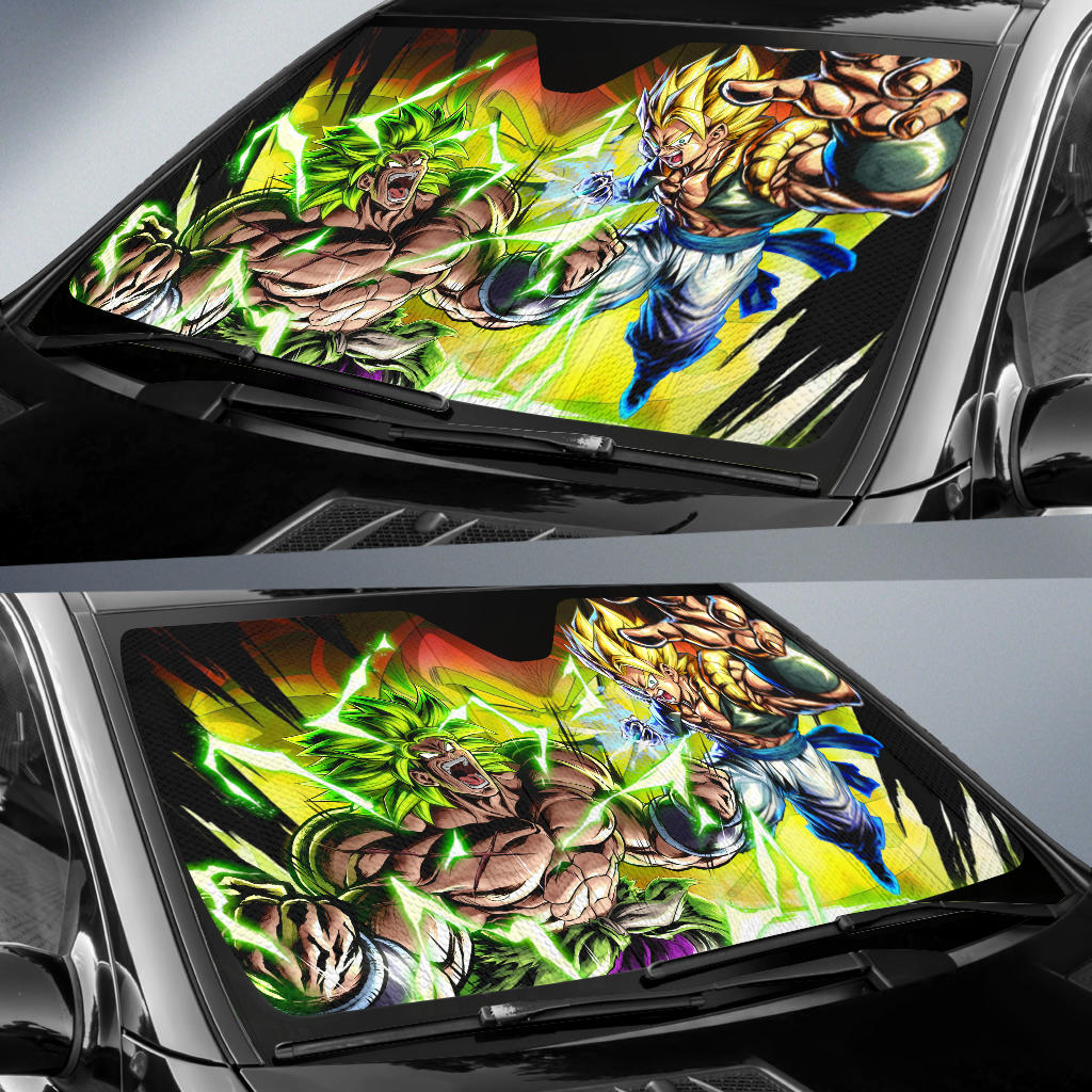 Broly Vs Gogeta Car Sun Shades Amazing Best Gift Ideas 2021