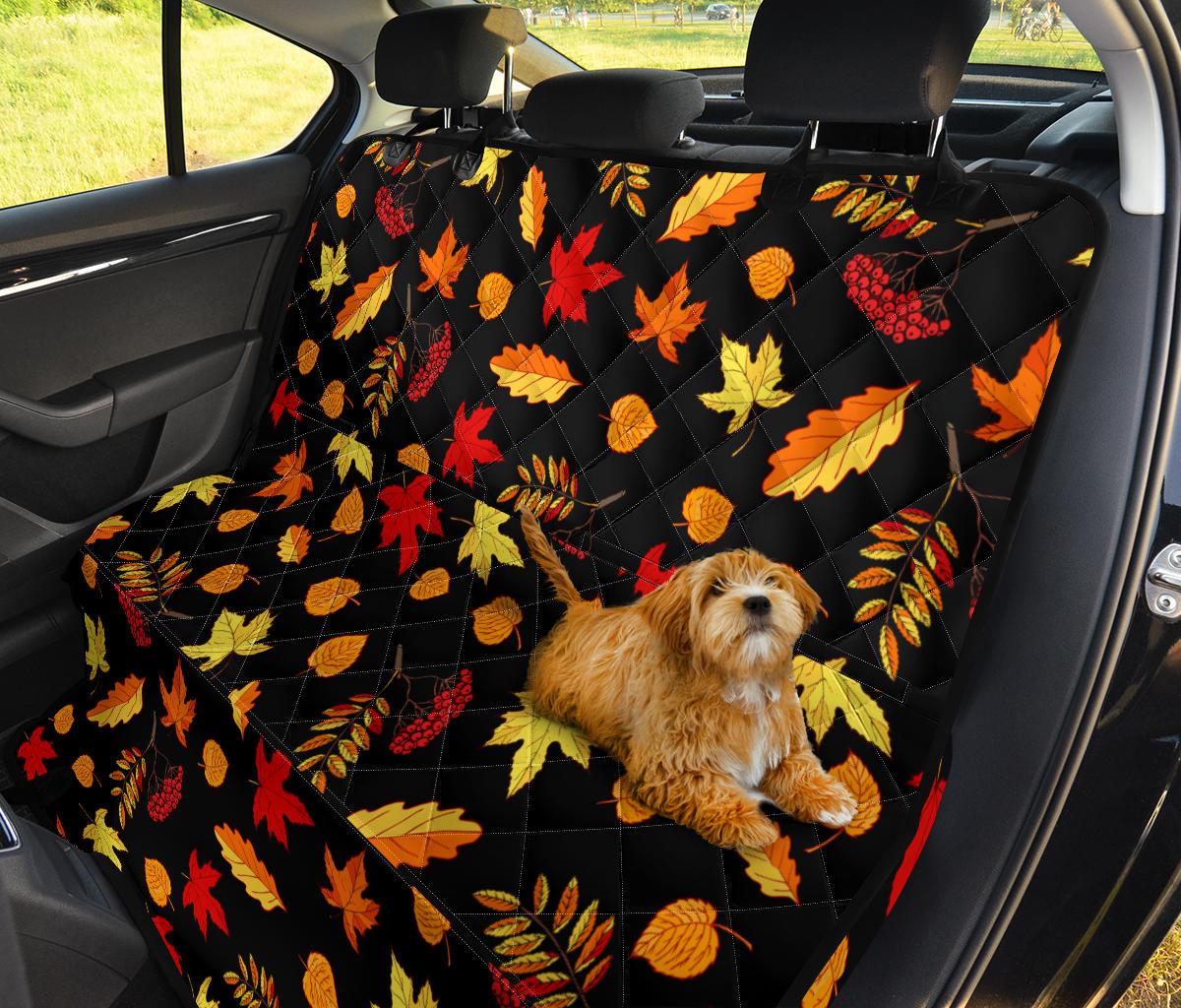 Autumn Leaves Car Dog Back Seat Cover