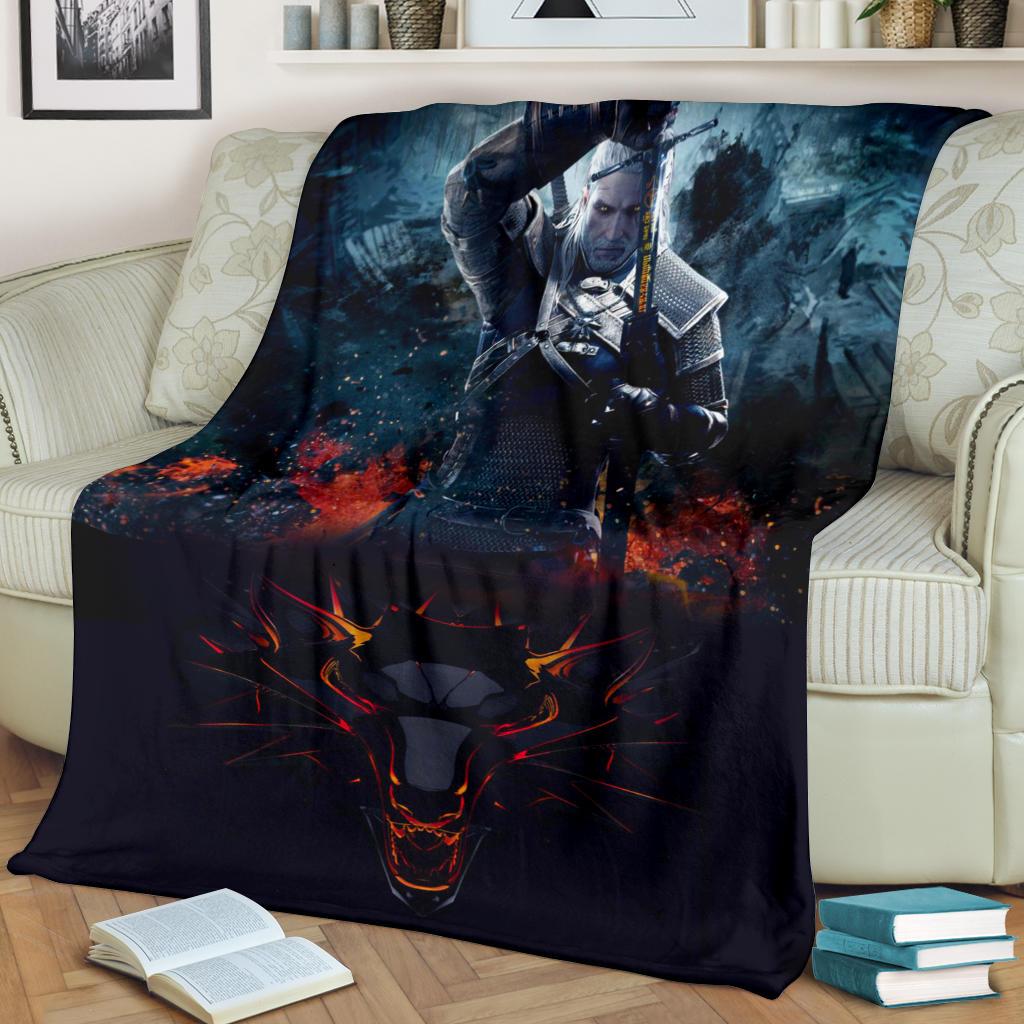 The Witcher Wild Hunt Premium Blanket