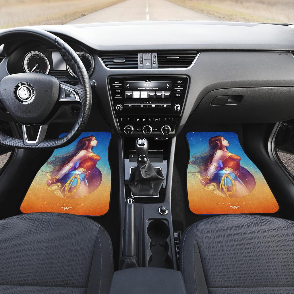 Wonder Woman Anime Car Mats