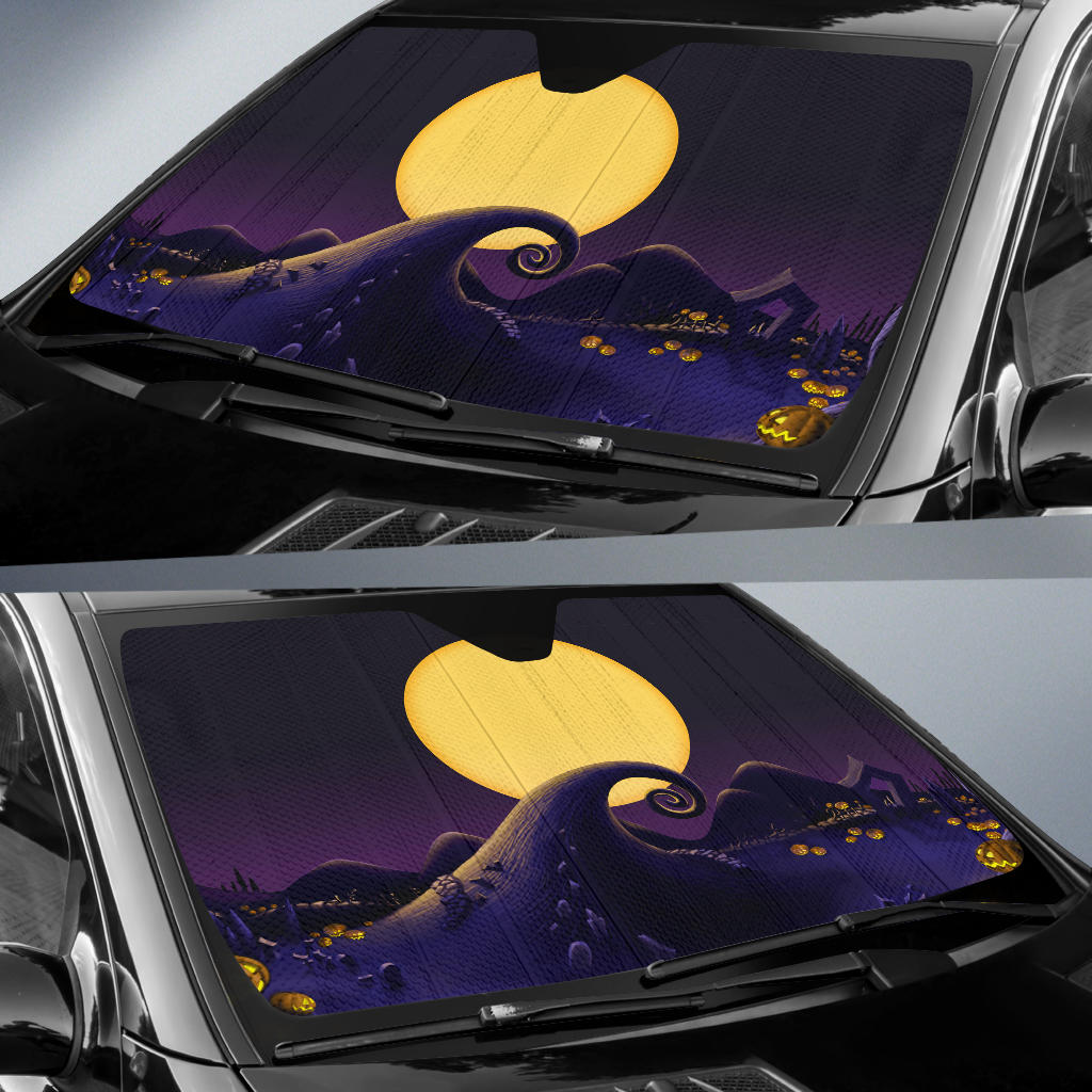 Nightmare Before Christmas Car Sun Shades Amazing Best Gift Ideas 2021