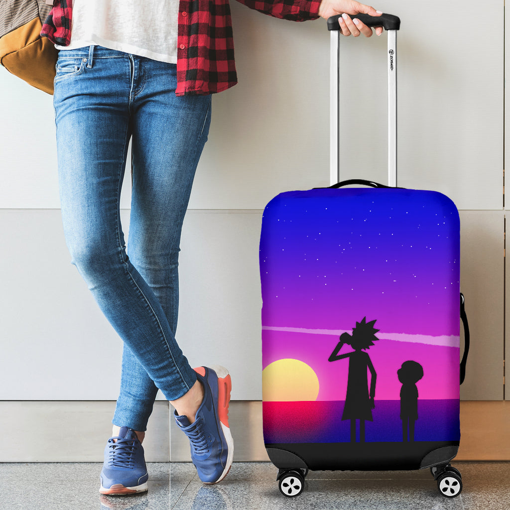 Rick And Morty Luggage Covers 1