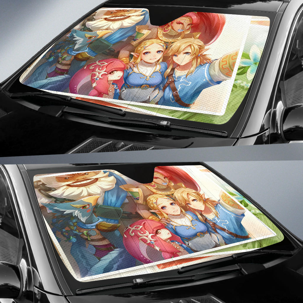 Legend Of Zelda Auto Sun Shades 4 Amazing Best Gift Ideas 2022