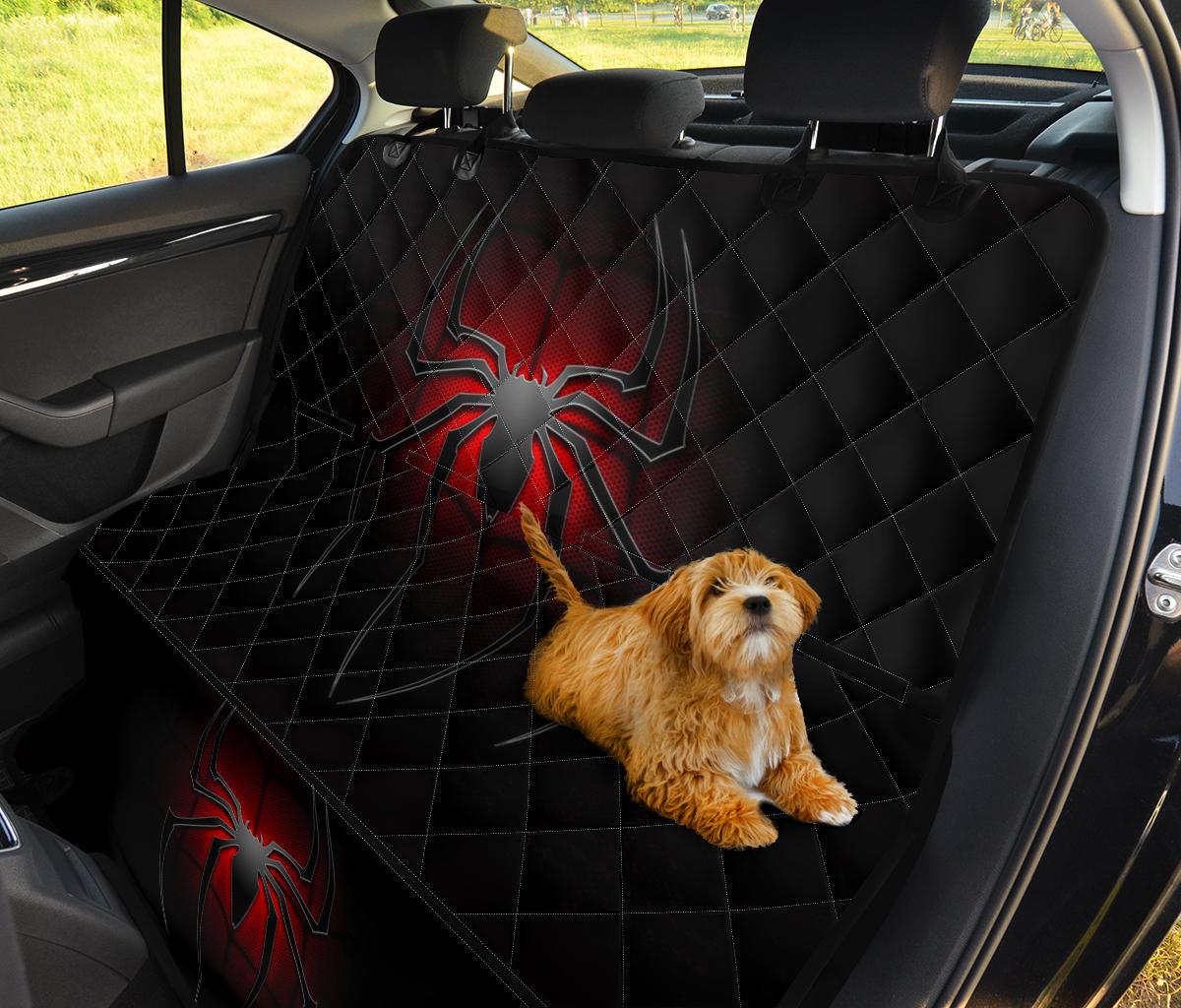 Spider Man Logo Car Dog Back Seat Cover