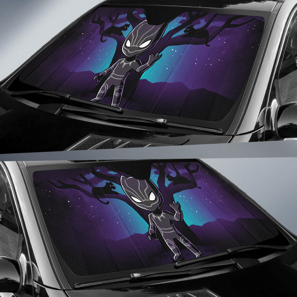 Black Panther Chibi Sun Shade