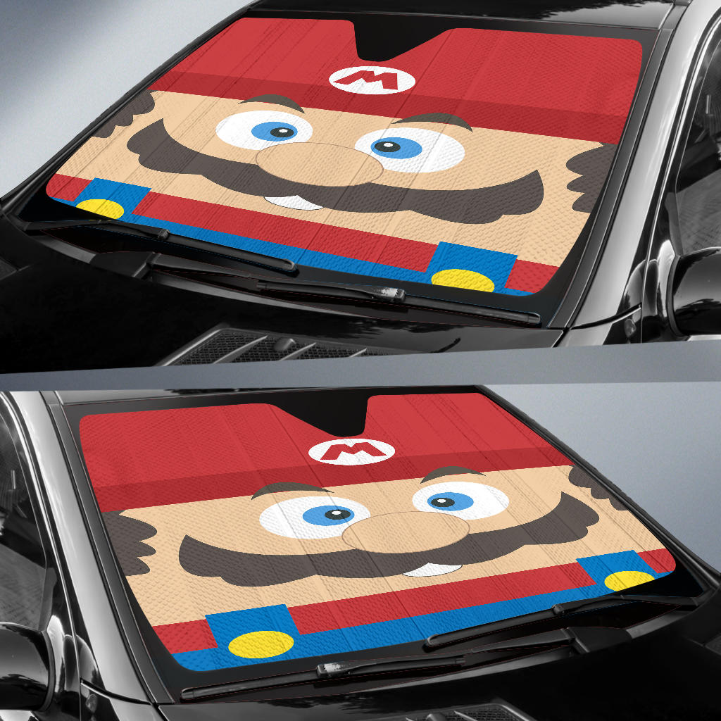 Mario Car Sun Shades Amazing Best Gift Ideas 2022