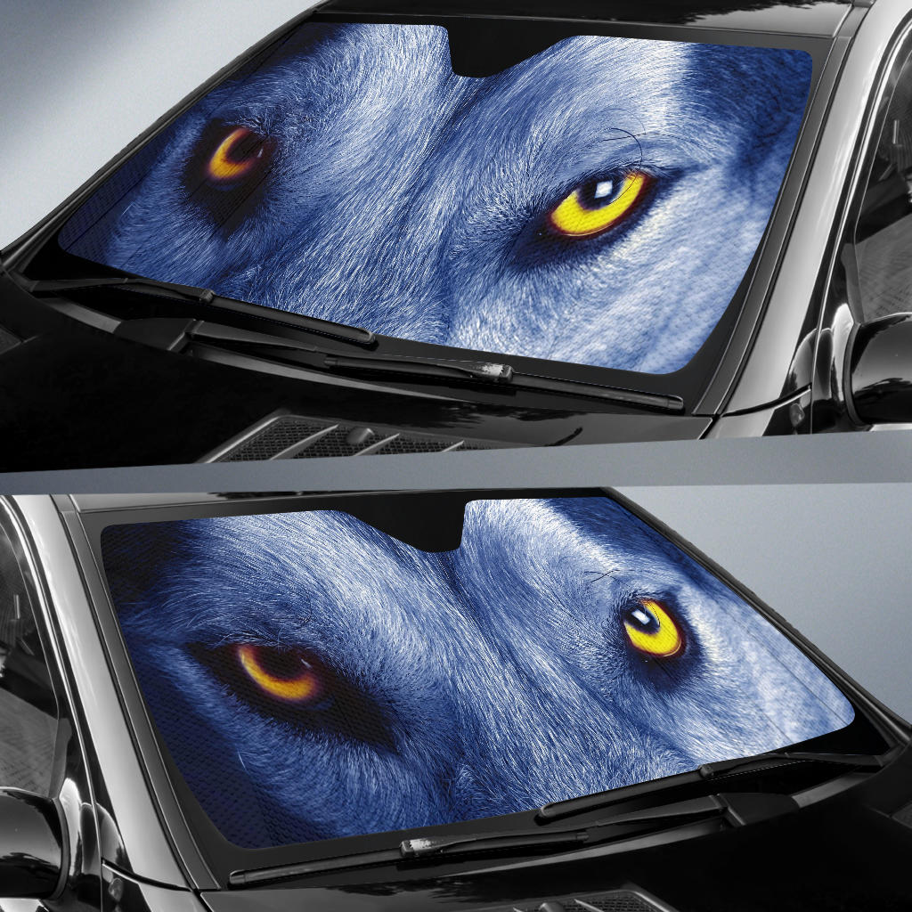 Wolf Eyes Auto Sun Shades Amazing Best Gift Ideas 2021