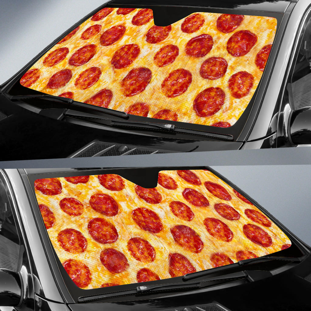 Pizza Auto Sun Shades Amazing Best Gift Ideas 2021