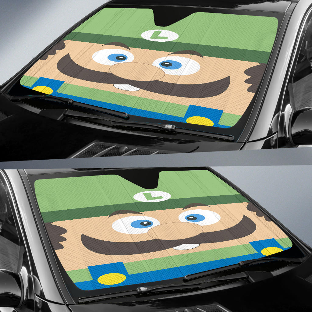 Luigi Car Sun Shades