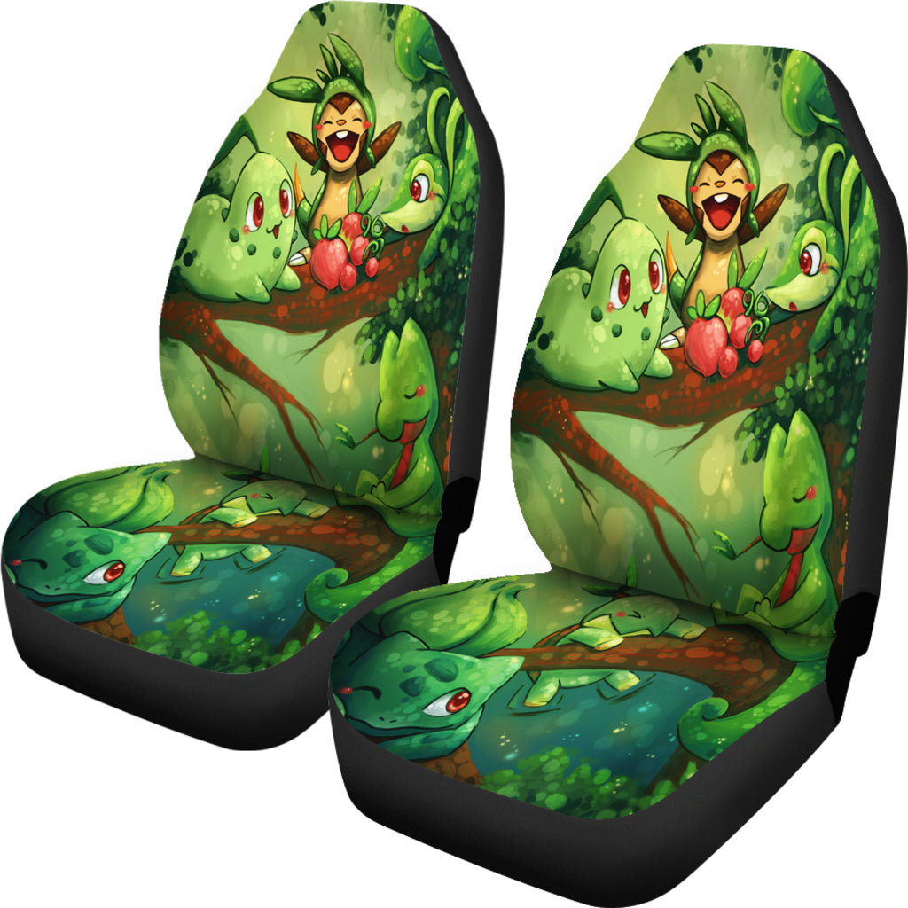 Pokemon Grass 3 Car Seat Covers Amazing Best Gift Idea