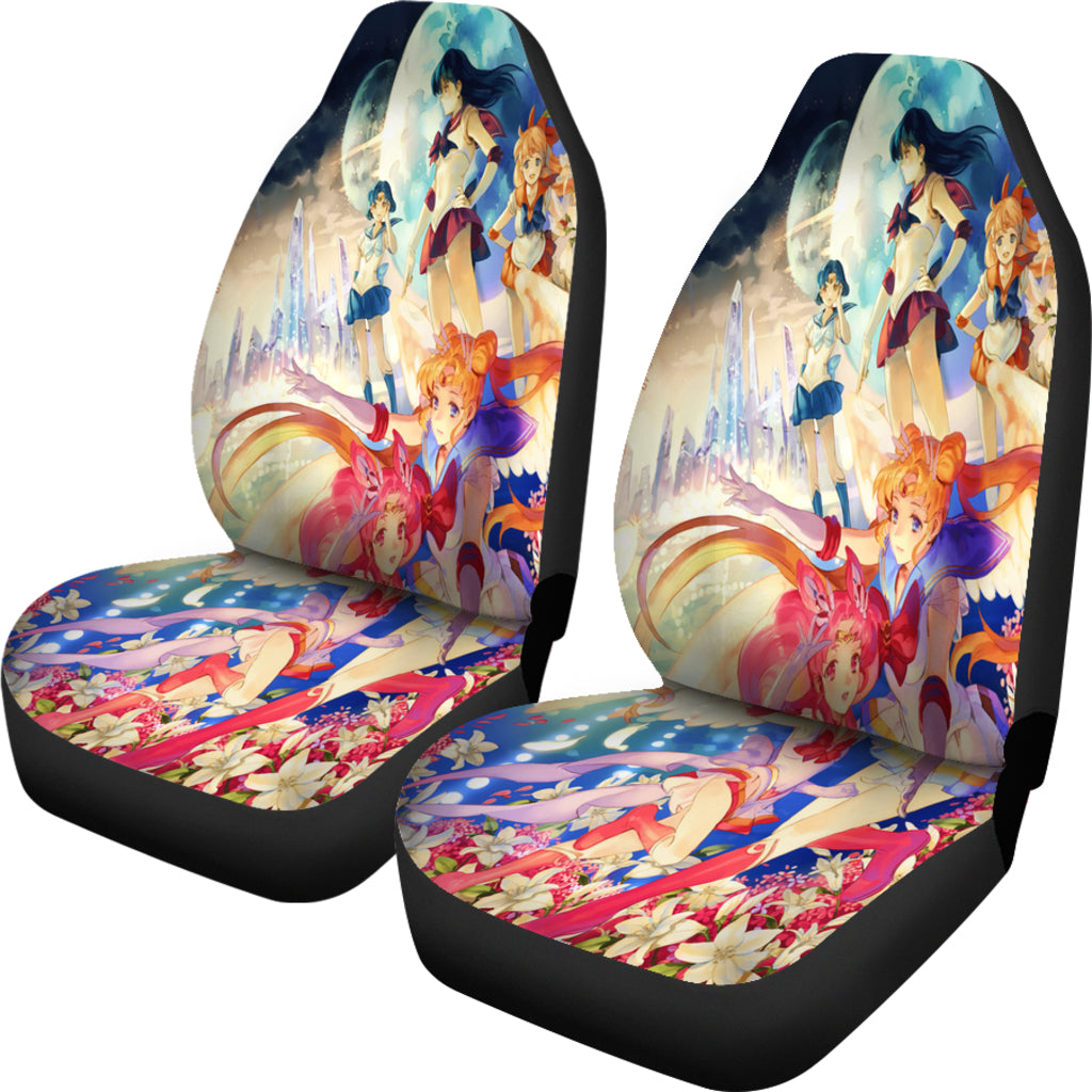 Sailor Moon Art Car Seat Covers 1 Amazing Best Gift Idea