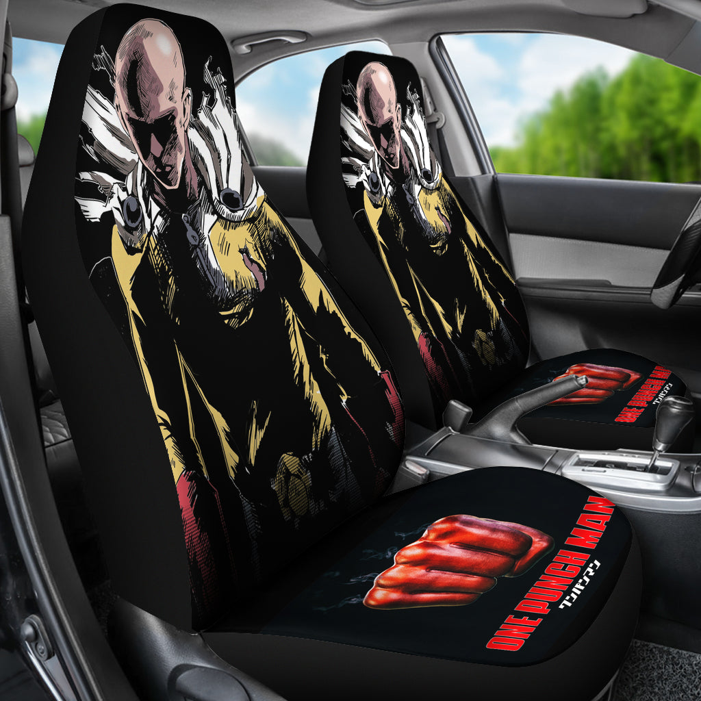 One Punch Man 2021 Car Seat Covers Amazing Best Gift Idea