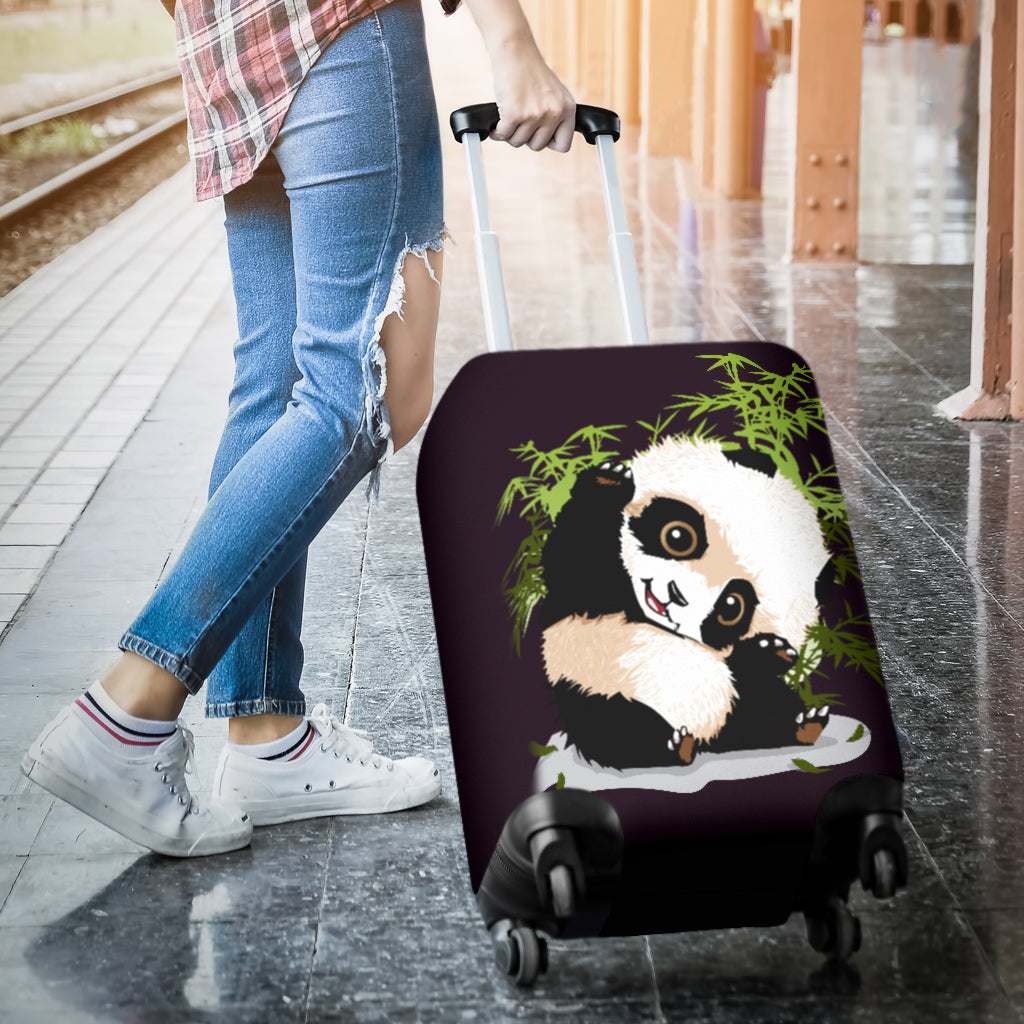 Panda Cute Luggage Covers