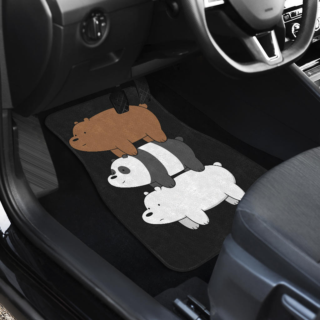 We Bare Bears Car Mats