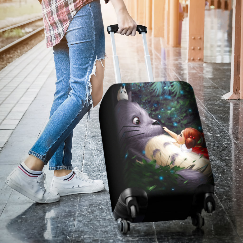 Totoro Relax Luggage Covers